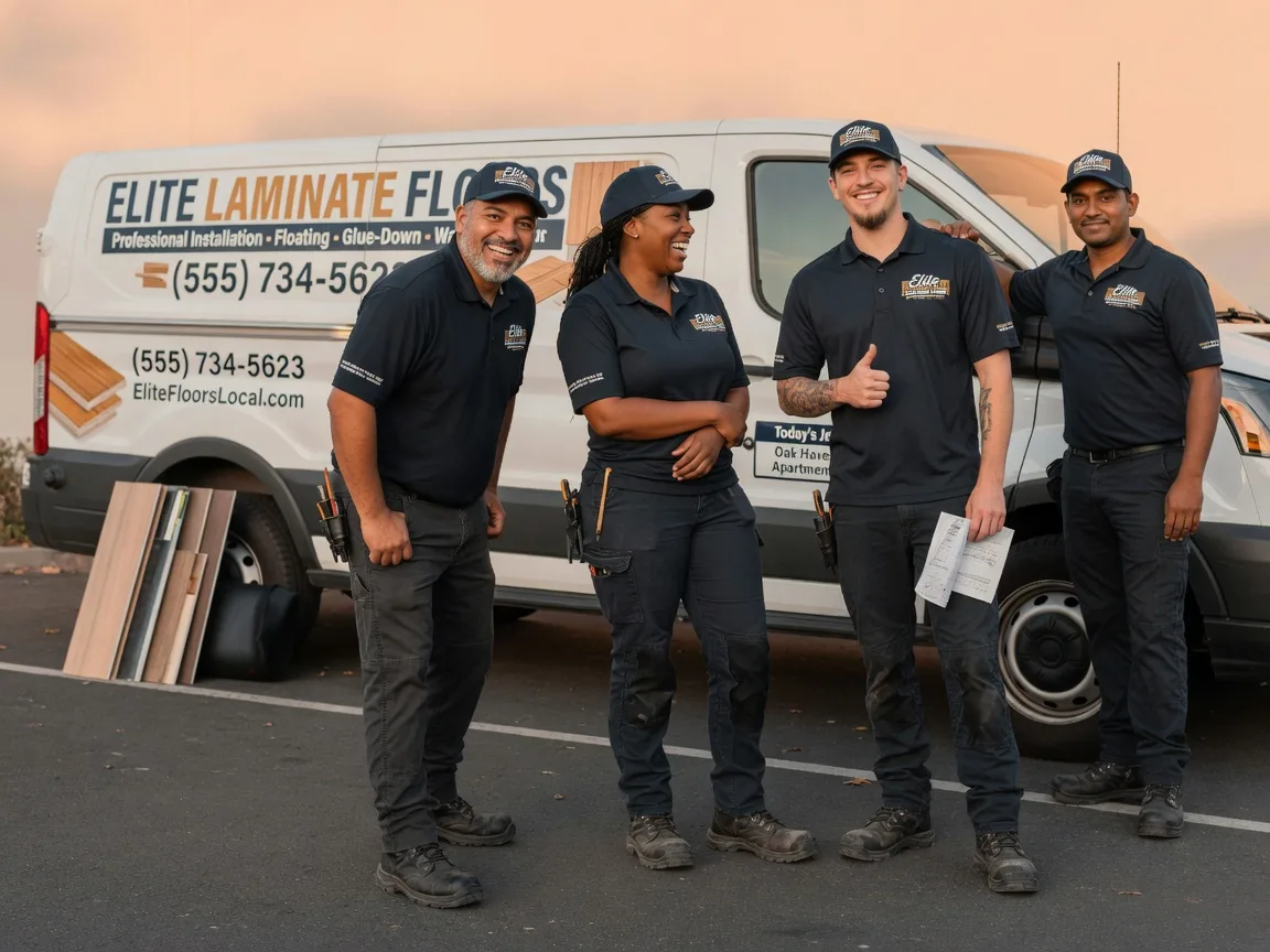 Laminate flooring installation company in Mccallsburg, IA